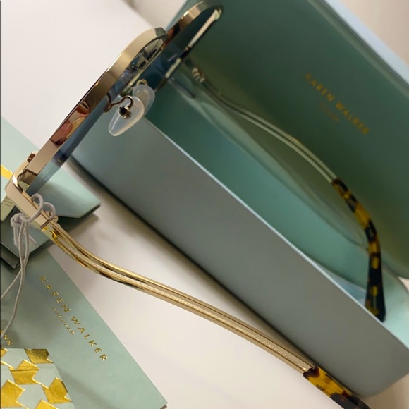 Karen Walker Hypatia Gold - BRAND NEW- NEVER WORN - Picture 4 of 7